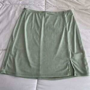 Blue blush mini skirt size medium